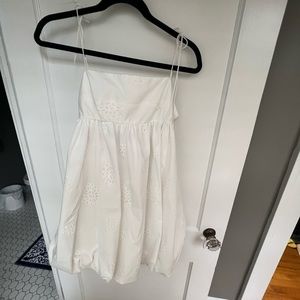 White Zara dress